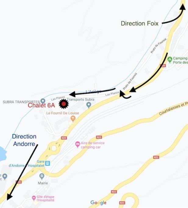 Chalet 6B Dans Les Pyrenees Proche D'Andorre LʼHospitalet-près-lʼAndorre Dış mekan fotoğraf